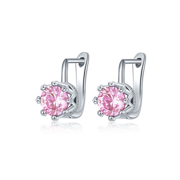 Сережки з англійським замком.