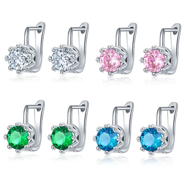 Сережки з англійським замком.