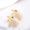 Серьги капля белый микс lan-3003