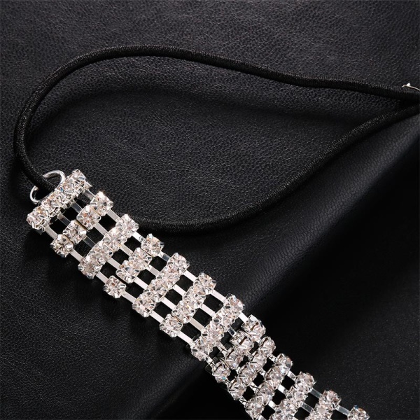 Тика для волос с кристаллами Водопад lan-3103