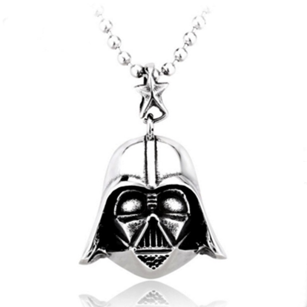 Кулон із ланцюжком із сталі Дарт Вейдер Зоряні війни