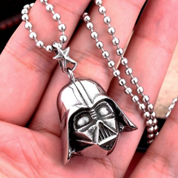 Кулон із ланцюжком із сталі Дарт Вейдер Зоряні війни