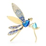 Премиум брошь Стрекоза lan-2804