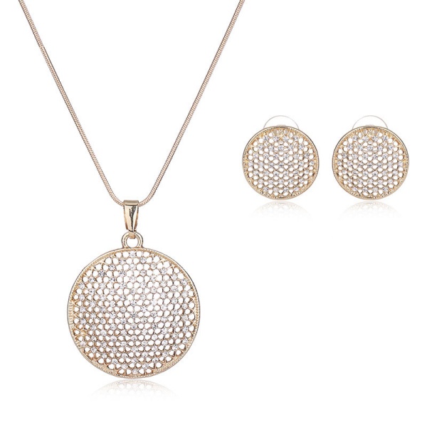 Набор украшений: кулон и серьги Лонда