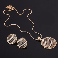 Набор украшений: кулон и серьги Лонда