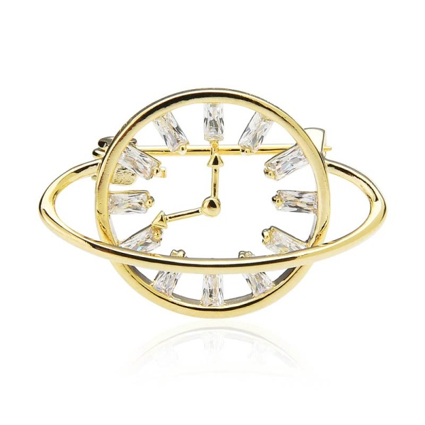 Брошка Годинник