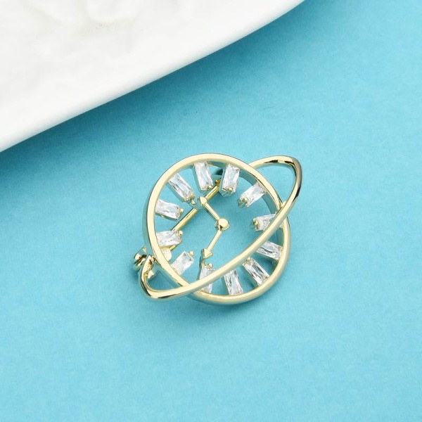 Брошка Годинник