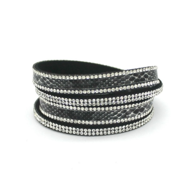 Браслет кожаный Змея