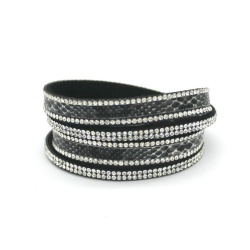 Браслет кожаный Змея