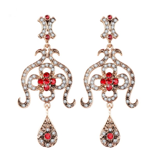 Східні сережки у турецькому стилі Нур