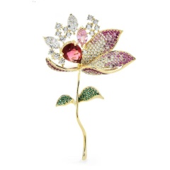 Брошь цветок Престиж