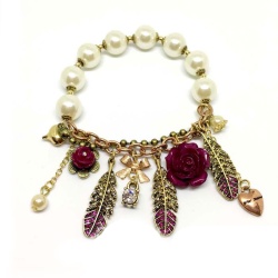 Браслет на резинке с бусинами Candy Lady