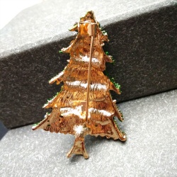 Брошь Новогодняя елка