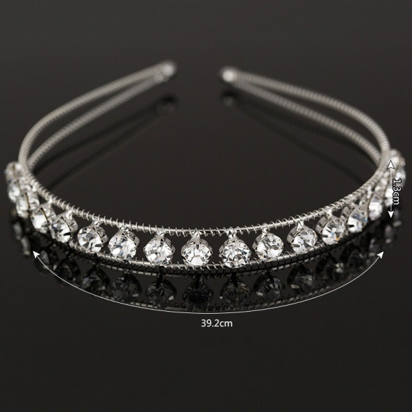 Обруч для волосся з камінням Тріона