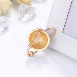 Брошь планета Земля із супутником