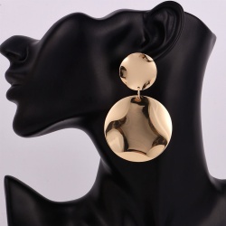 Серьги гвоздики Овал