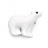Брошка білий Полярний ведмідь
