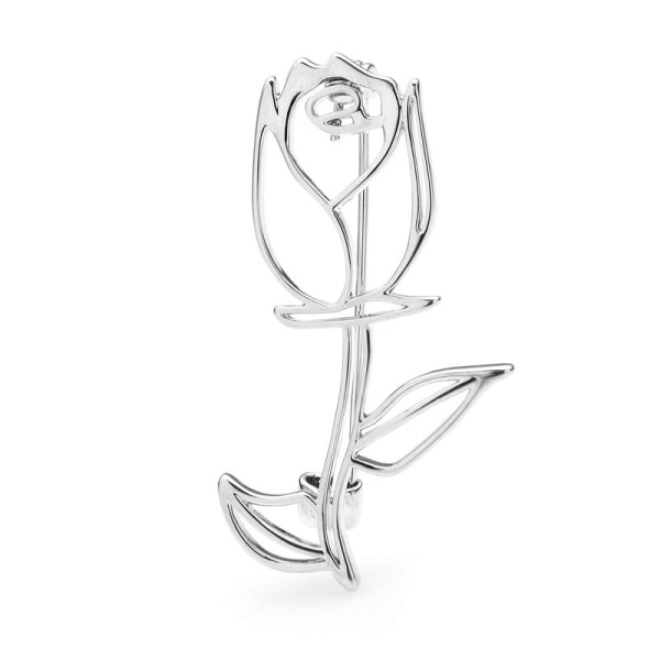 Брошь роза Элит