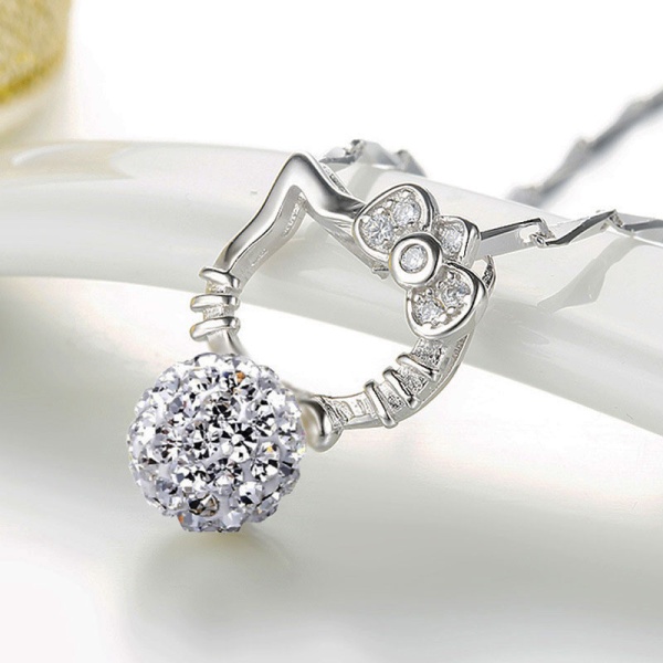 Кулон срібний Hello Kitty