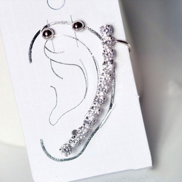 Кафф с камнями Ana Crystal