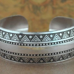 Металевий браслет Етніка бохо