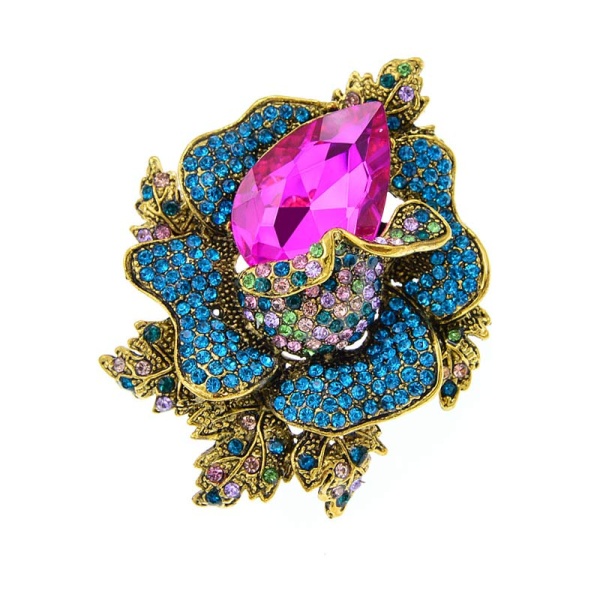 Брошь Элитный цветок