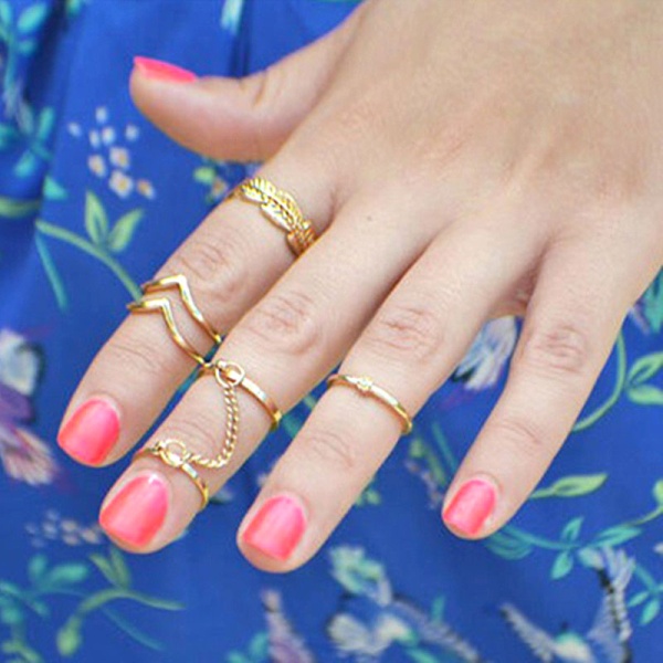 Кольца на фаланги пальцев Anelli (цвет на выбор)