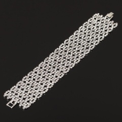 Вечерний браслет с кристаллами Сияющий lan-3181