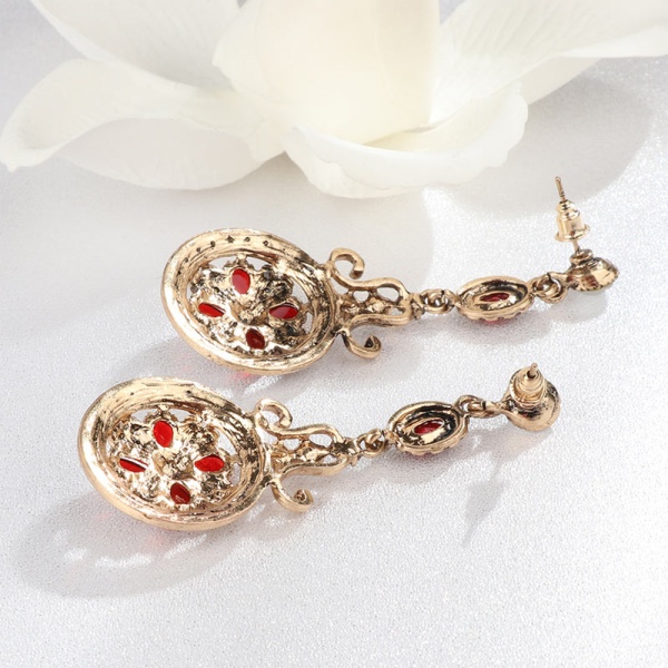 Серьги с камнями в турецком стиле Сечиль