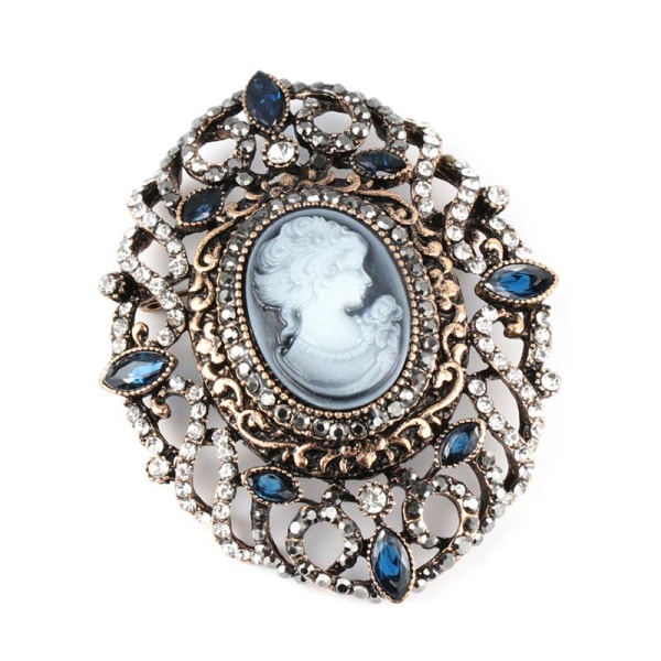 Брошь в турецком стиле Камея Элит