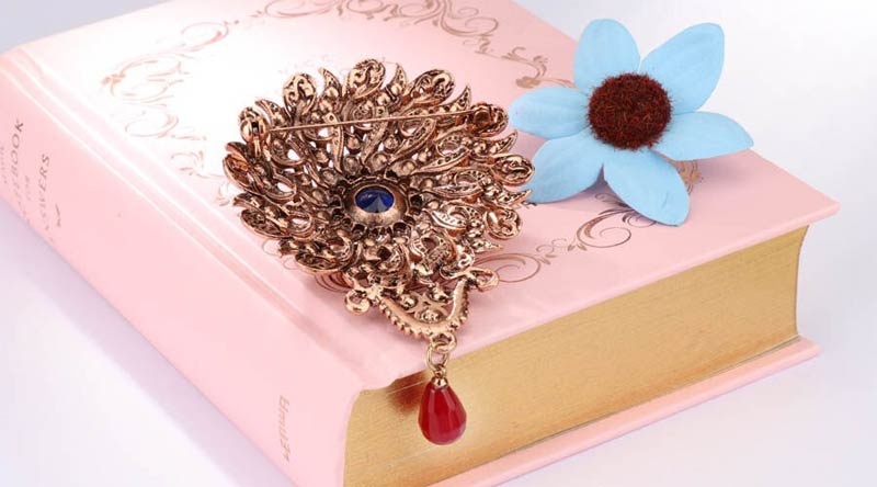 Брошь в турецком стиле Шахин lan-2814