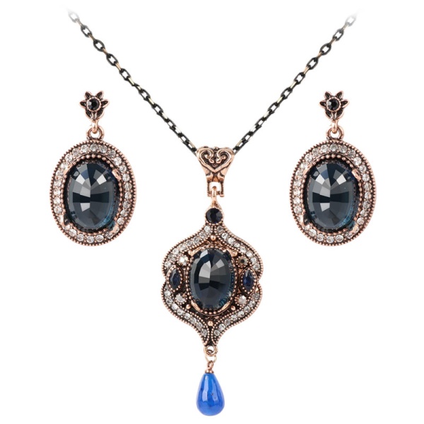 Набір прикрас Сенай: кулон і сережки