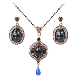 Набір прикрас Сенай: кулон і сережки