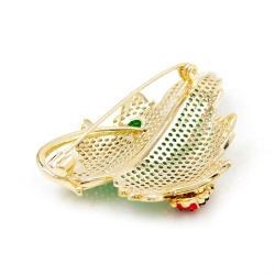 Брошка листок клена Еліт