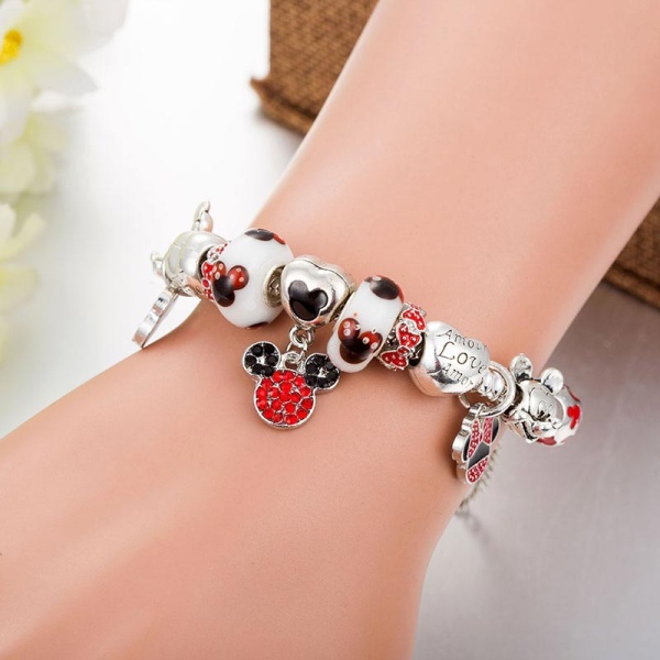 Браслет в стиле пандора Микки Маус lan-3310