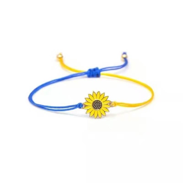 Браслет зі шнура Соняшник lan-2916