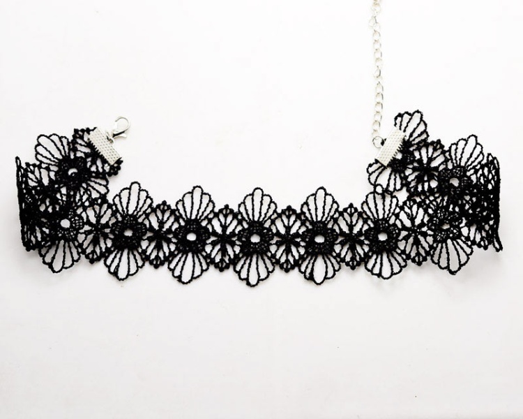Мереживний чокер Квітка