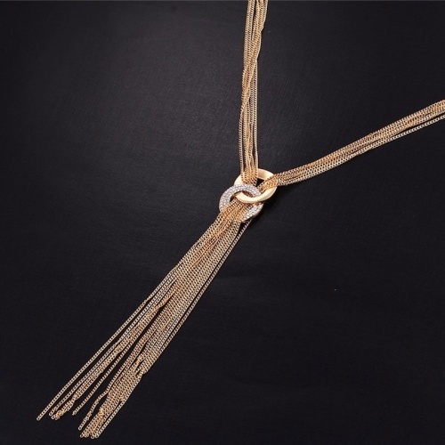 Кольє довге з ланцюжками Скайлер