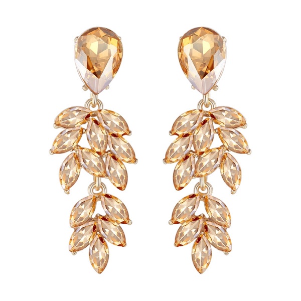 Сережки з камінням Кейтлін