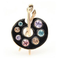 Брошь Палитра