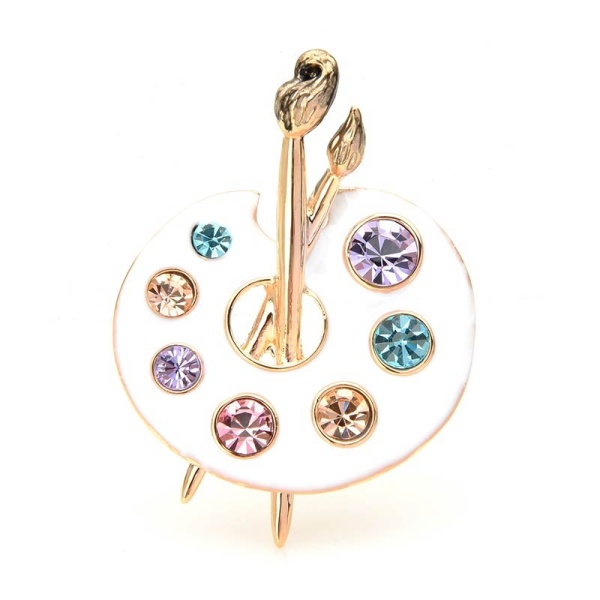 Брошка Палітра