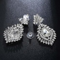 Сережки з камінням Аніка