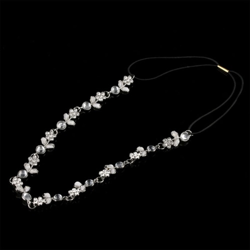 Ободок для волос Цветочная дорожка