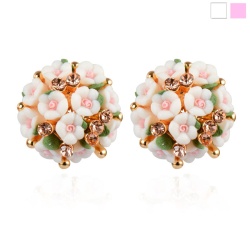 Серьги гвоздики Little flowers