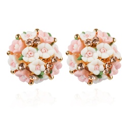 Серьги гвоздики Little flowers