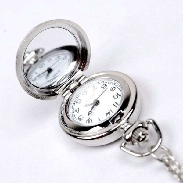 Часы кулон на цепочке Птички