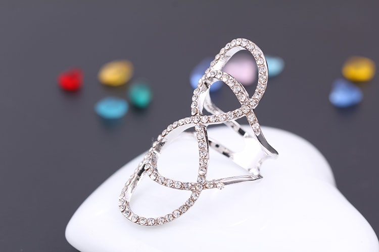 Кільце Infinity з кристалами