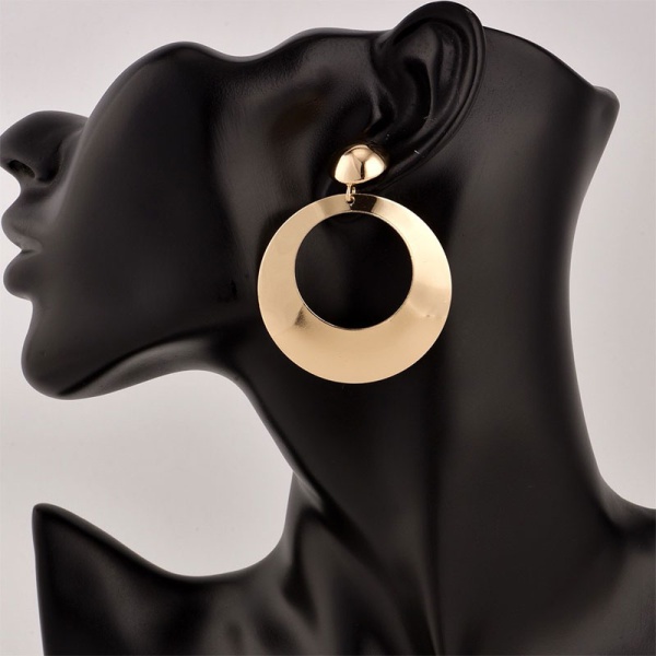 Серьги кольца Сircle