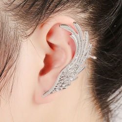 Кафф Angel Wing серебристого цвета