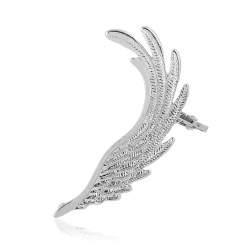 Кафф Angel Wing серебристого цвета
